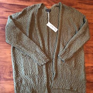 Green Cardigan
